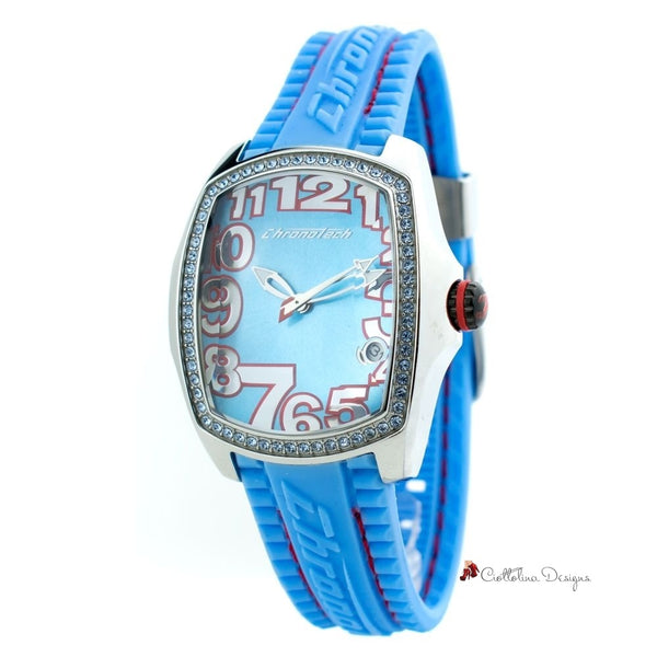 Blue Rubber Watch