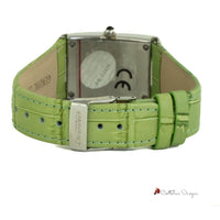 Green Leather Watch