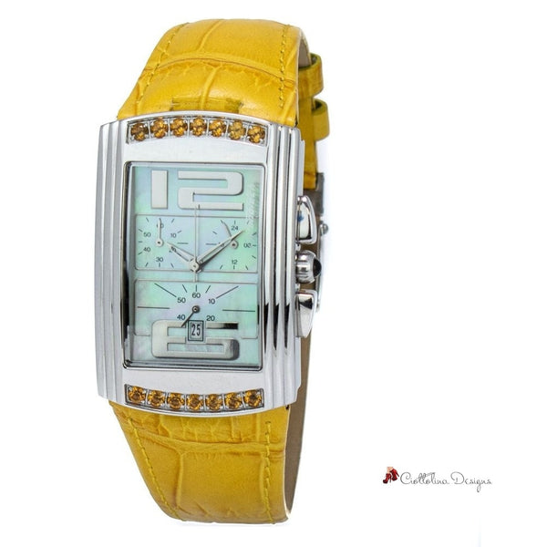 Yellow Leather Watch