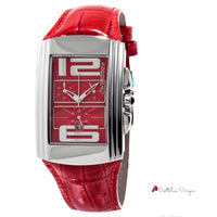 Red Leather Watch