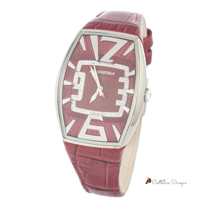 Red Leather Watch