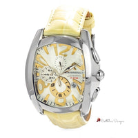 Yellow Leather Watch