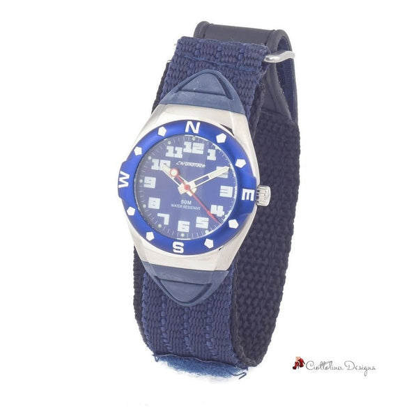 Blue Textile Watch