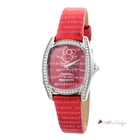 Red Leather Watch