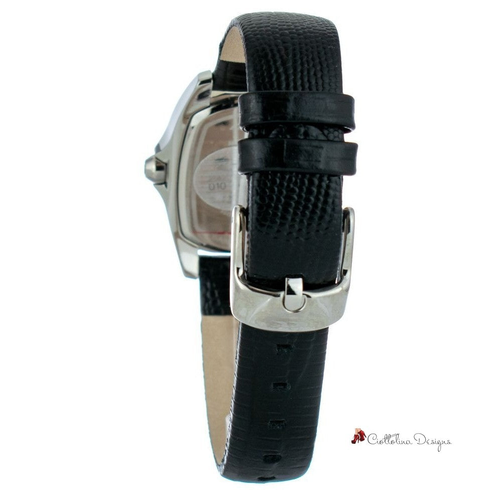 Black Leather Watch