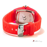 Red Rubber Watch