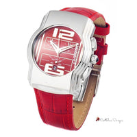 Red Leather Watch