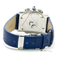 Blue Leather Watch