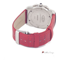 Red Leather Watch