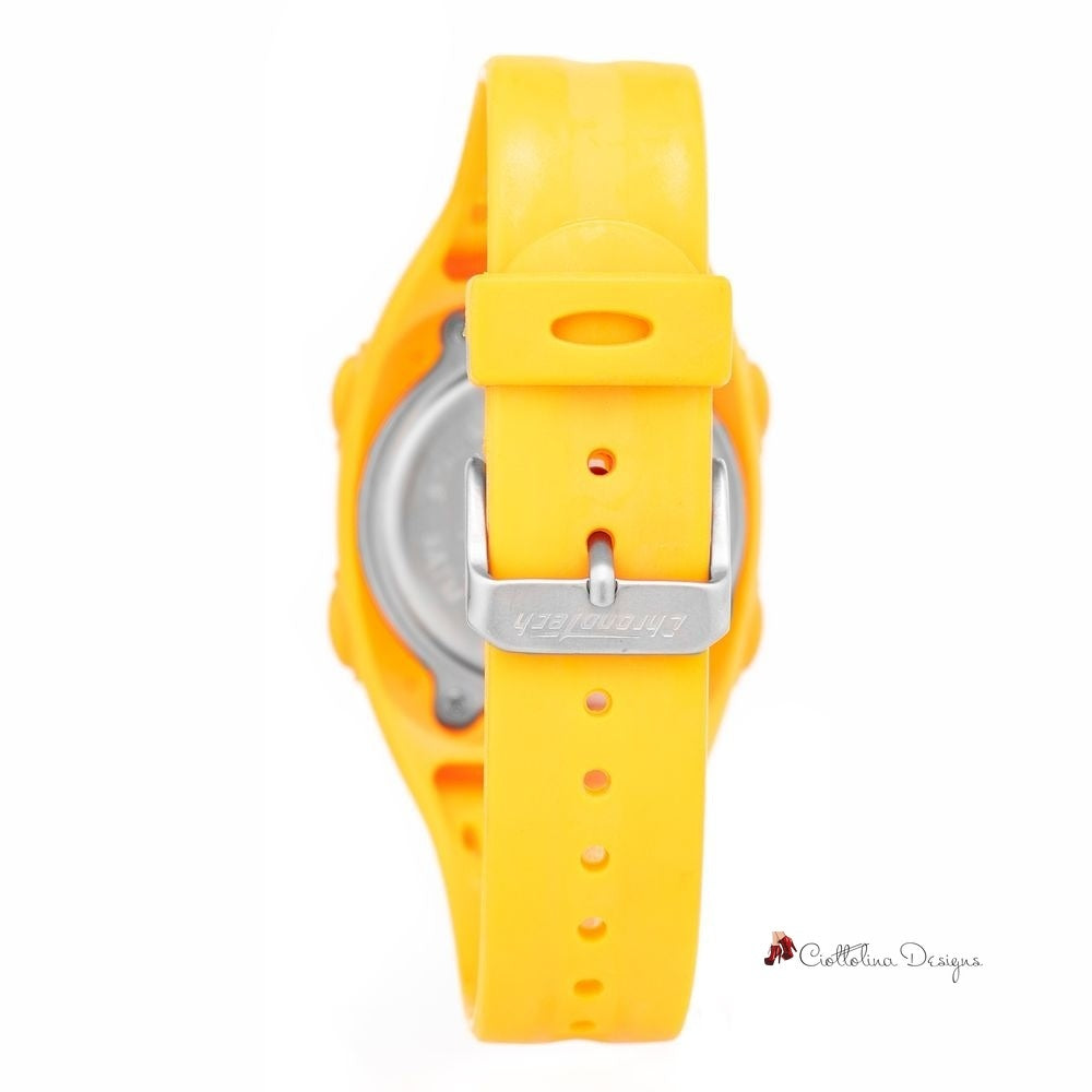 Orange Rubber Watch