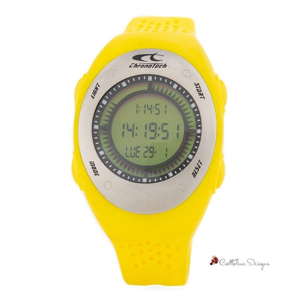 Yellow Rubber Watch