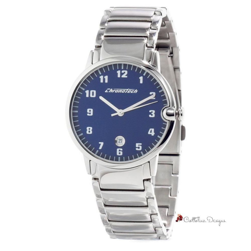 Silver Steel Watch