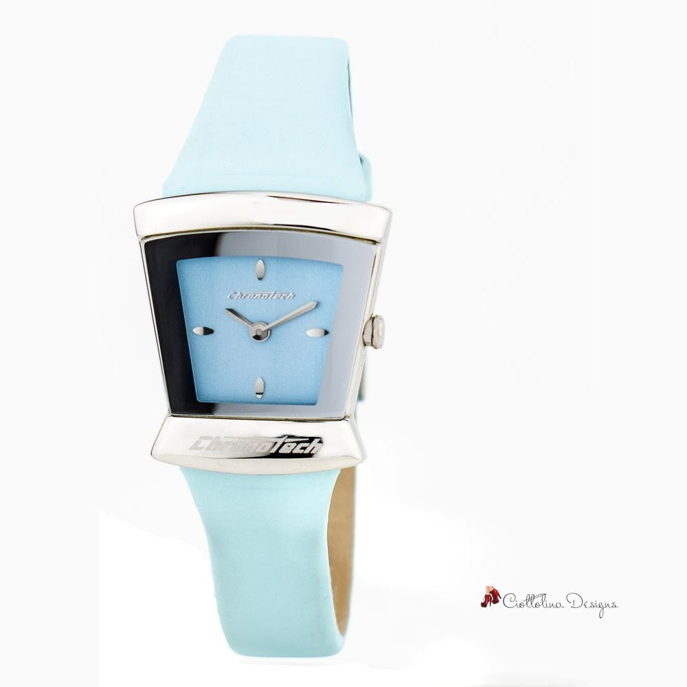 Blue Leather Watch