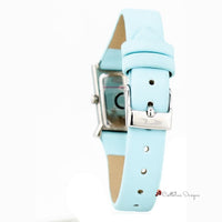 Blue Leather Watch