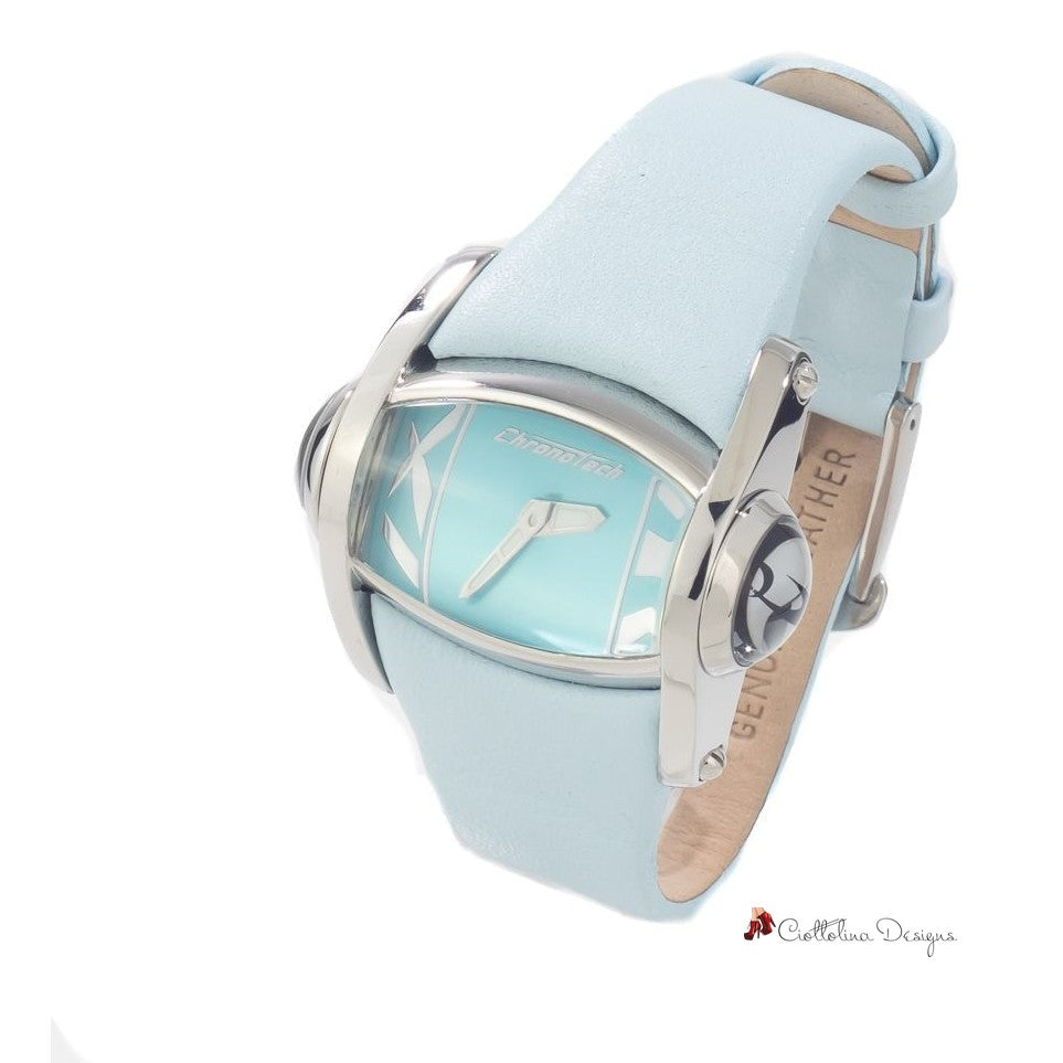 Blue Leather Watch