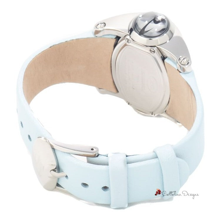 Blue Leather Watch