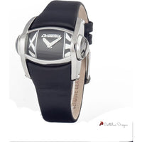 Black Leather Watch