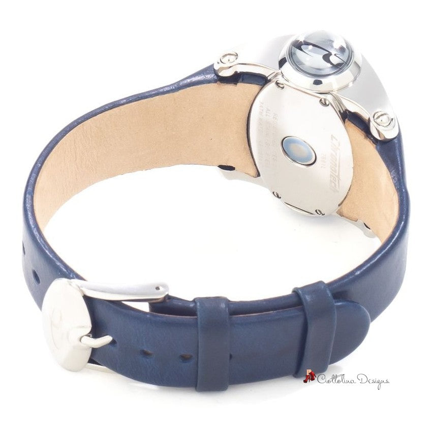 Blue Leather Watch