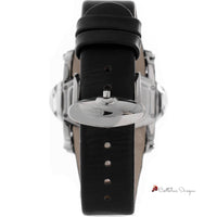 Black Leather Watch