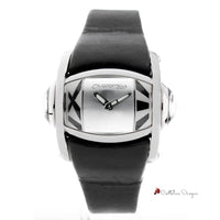 Black Leather Watch