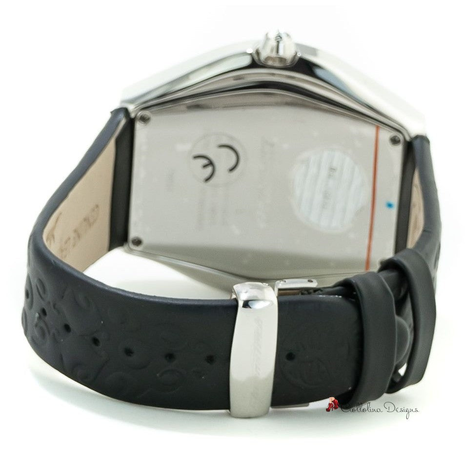 Black Leather Watch