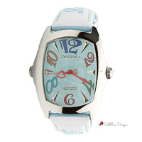 Blue Leather Watch