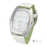 Green Leather Watch