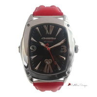 Red Leather Watch