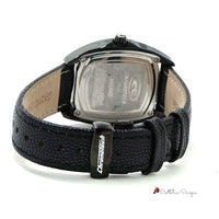 Black Leather Watch