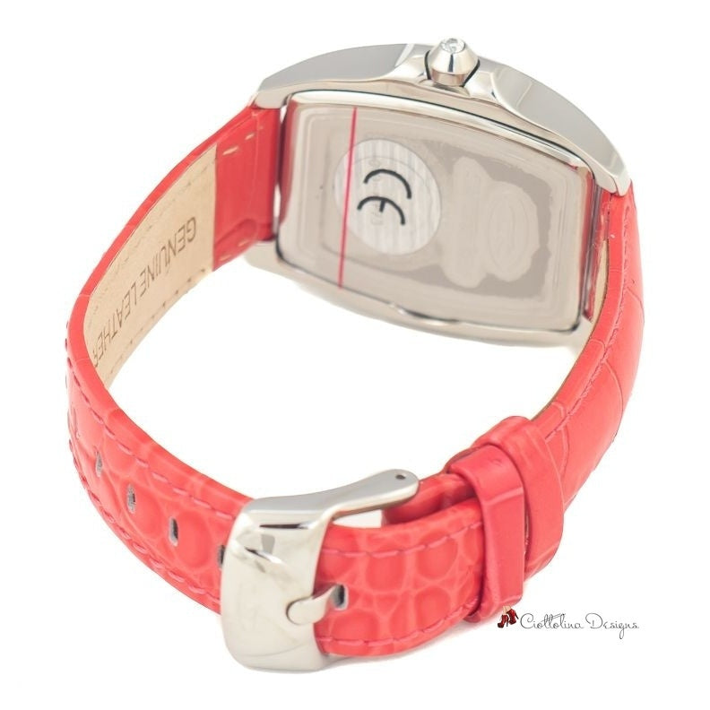 Red Leather Watch