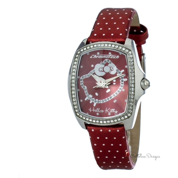 Red Leather Watch