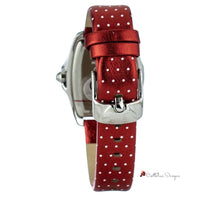 Red Leather Watch