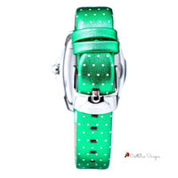 Green Leather Watch