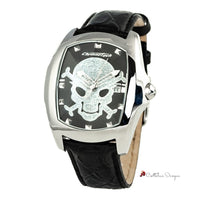 Black Leather Watch