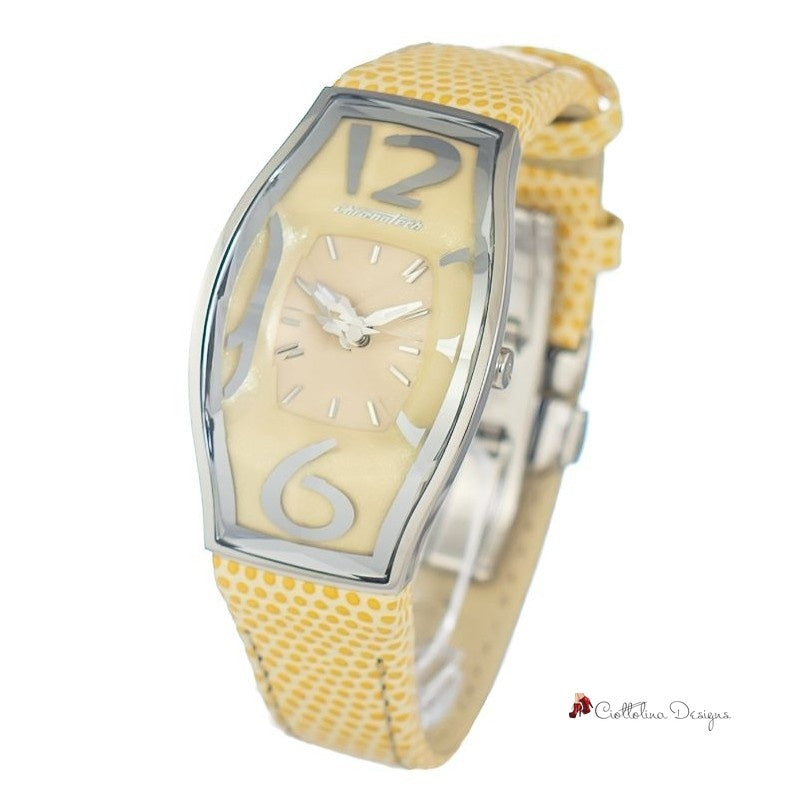 Yellow Leather Watch