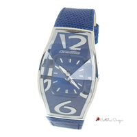 Blue Leather Watch