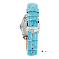 Blue Leather Watch