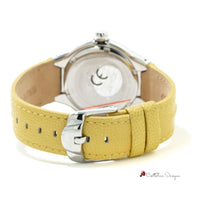 Yellow Leather Watch