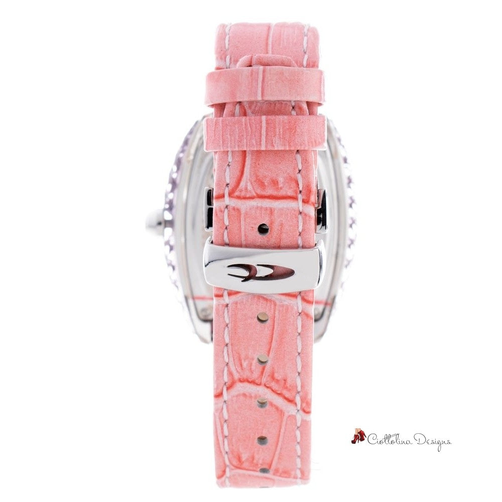 Multicolor Leather Watch