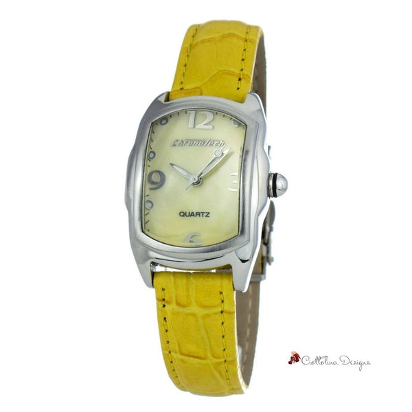 Yellow Leather Watch