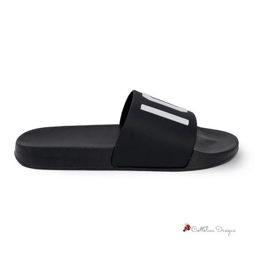 Black Rubber Sandal