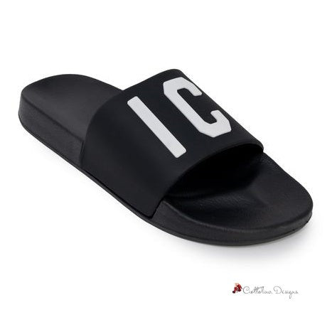 Black Rubber Sandal