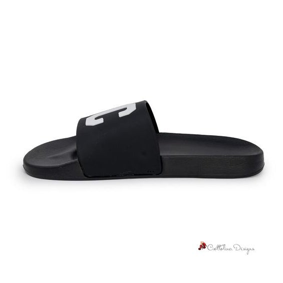 Black Rubber Sandal