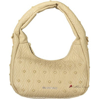 Beige Polyethylene Handbag