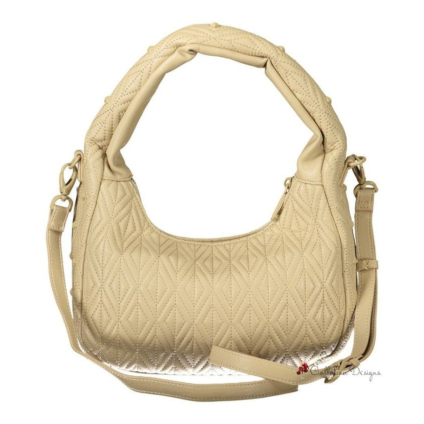 Beige Polyethylene Handbag