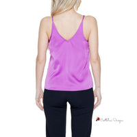 Pink Polyester Tops & T-Shirt