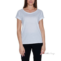 White Cotton Tops & T-Shirt