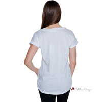 White Cotton Tops & T-Shirt