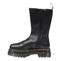 Black Leather Boot