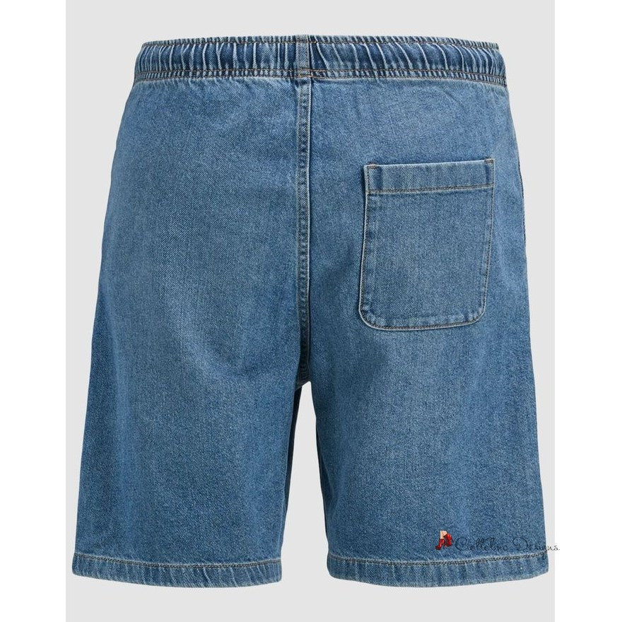 Light Blue Cotton Short